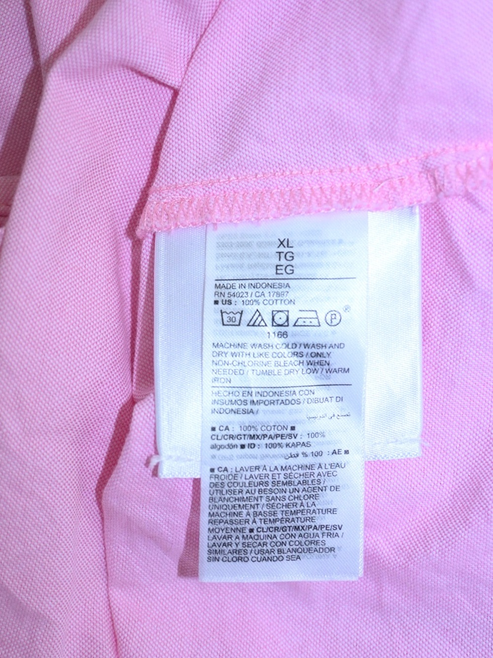 Lightweight Pink Button-Up Shirt - Women - Picture 5 of 5